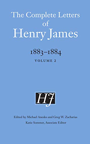 Beispielbild fr The Complete Letters of Henry James, 1883-1884 zum Verkauf von Blackwell's