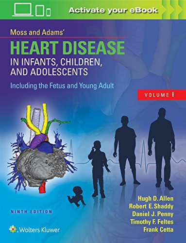 Stock image for Moss Adams   Heart Disease in Infants, Children, and Adolescents, Including the Fetus and Young Adult (2 Volume Set) for sale by Byrd Books