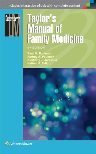 Stock image for Taylor's Manual of Family Medicine (Taylor's Manual of Family Practice) for sale by GoldenWavesOfBooks