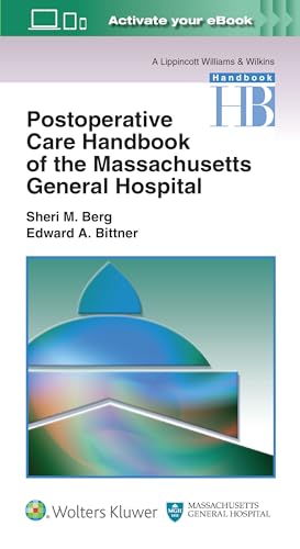 Imagen de archivo de Postoperative Care Handbook of the Massachusetts General Hospital (A Lippincott Williams Wilkins Handbook) a la venta por Blue Vase Books