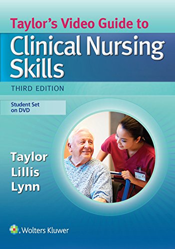 9781496306487: Taylor's Video Guide to Clinical Nursing Skills: Student Set on DVD
