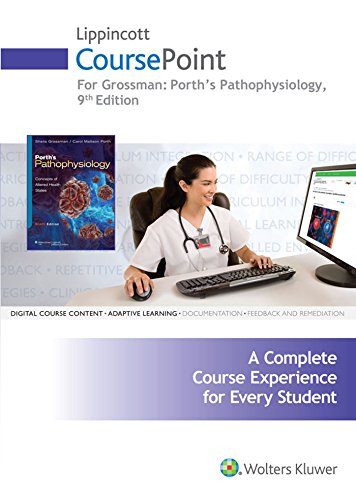 9781496307477: Lippincott CoursePoint for Porth Pathophysiology Concepts of Altered Health States