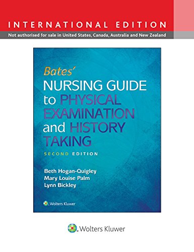 Stock image for Bates Nursing Guide To Physical Examination And History Taking 2Ed (Ie) (Hb 2017) for sale by Romtrade Corp.