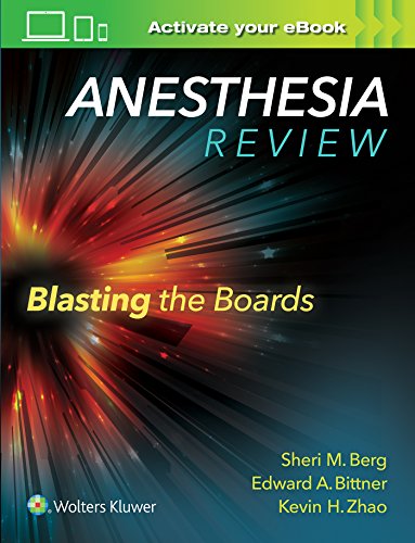 Imagen de archivo de Anesthesia Review: Blasting the Boards a la venta por BooksRun