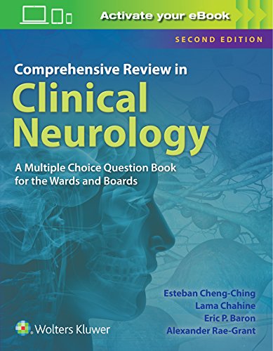 Beispielbild fr Comprehensive Review in Clinical Neurology : A Multiple Choice Book for the Wards and Boards zum Verkauf von Buchpark