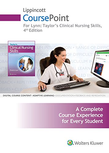 9781496323828: Lippincott CoursePoint for Taylor's Clinical Nursing Skills