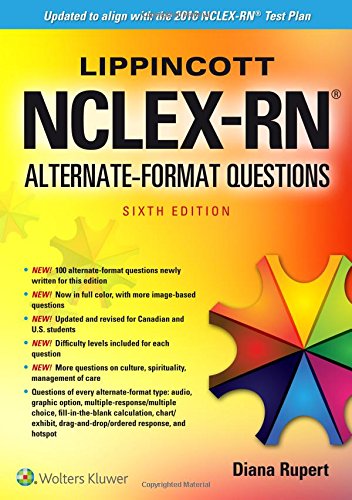 Imagen de archivo de Lippincott NCLEX-RN Alternate Format Questions a la venta por SecondSale