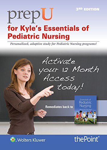 Stock image for PrepU for Kyle's Essentials of Pediatric Nursing for sale by Textbooks_Source