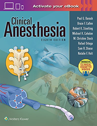 Beispielbild fr Clinical Anesthesia, 8e: Print + Ebook with Multimedia zum Verkauf von BooksRun
