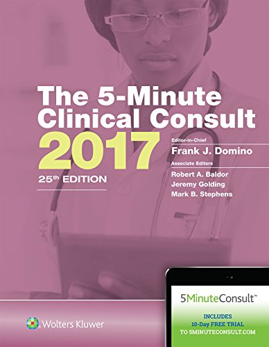 Beispielbild fr The 5-Minute Clinical Consult 2017 (5-Minute Consult) zum Verkauf von HPB-Red