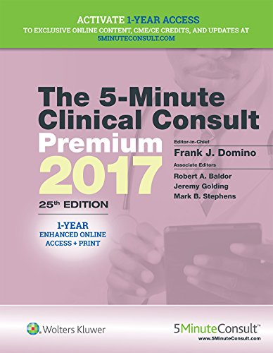 9781496339973: The 5-Minute Clinical Consult Premium 2017 (5-Minute Consult)