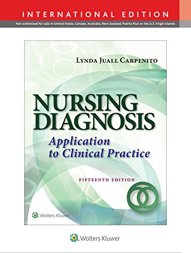 Stock image for Nursing Diagnosis: Application to Clinical Practice (15th/Intl Edn) for sale by Anybook.com