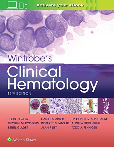 Stock image for Wintrobe's Clinical Hematology for sale by BooksRun