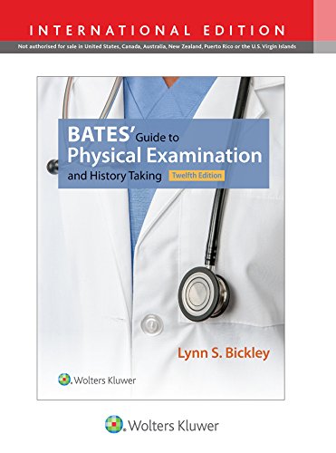 Beispielbild fr Bates Guide to Physical Examination and History Taking zum Verkauf von KuleliBooks