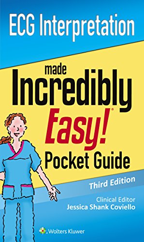 Beispielbild fr ECG Interpretation: An Incredibly Easy Pocket Guide (Incredibly Easy! Series®) zum Verkauf von BooksRun