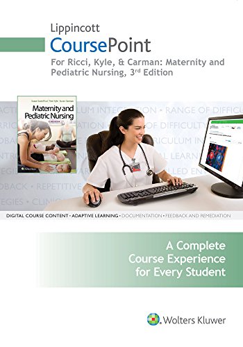 Beispielbild fr Lippincott CoursePoint for Ricci, Kyle & Carman: Maternity and Pediatric Nursing zum Verkauf von BooksRun