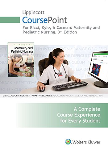 Imagen de archivo de Lippincott CoursePoint for Ricci, Kyle & Carman: Maternity and Pediatric Nursing a la venta por Textbooks_Source