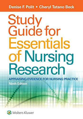Stock image for Study Guide for Essentials of Nursing Research for sale by SecondSale