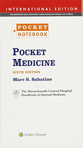 9781496365668: Pocket Medicine: The Massachusetts General Hospital Handbook of Internal Medicine (Pocket Notebook Series)