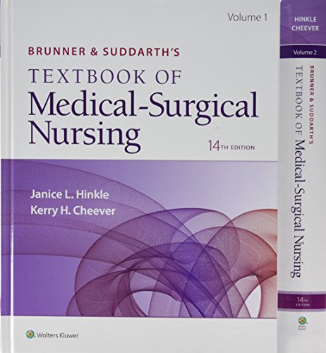 Stock image for Brunner Suddarth's Textbook of Medical-Surgical Nursing + PrepU 24 Month Access Card for sale by GoldBooks