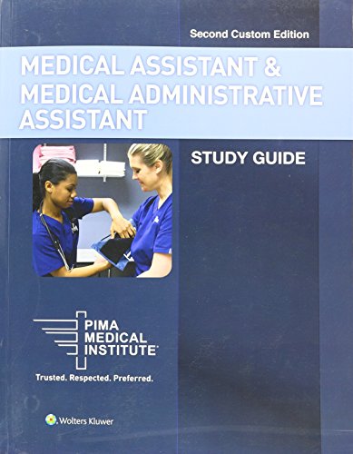 Beispielbild fr PIMA Medical Institute Medical Assistant & Medical Administrative Assistant zum Verkauf von ThriftBooks-Atlanta