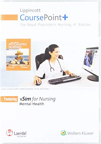 Stock image for Lippincott CoursePoint+ for Boyd's Psychiatric Nursing: Contemporary Practice for sale by Bulrushed Books