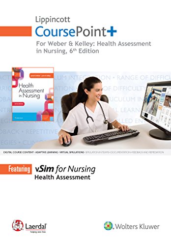 Stock image for Lippincott CoursePoint+ for Weber: Health Assessment in Nursing for sale by SGS Trading Inc