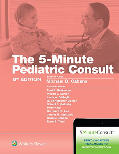 Beispielbild fr 5-Minute Pediatric Consult zum Verkauf von SecondSale