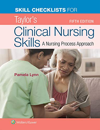 Beispielbild fr SKILL CHECKLISTS FOR TAYLORS CLINICAL NURSING SKILLS 5ED (PB 2019) zum Verkauf von Universal Store