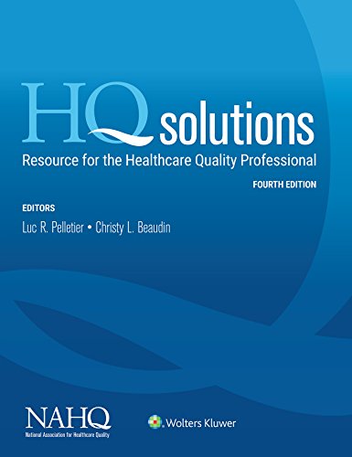 Beispielbild fr HQ Solutions: Resource for the Healthcare Quality Professional zum Verkauf von BooksRun
