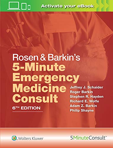 Stock image for Rosen & Barkin's 5-Minute Emergency Medicine Consult for sale by GF Books, Inc.