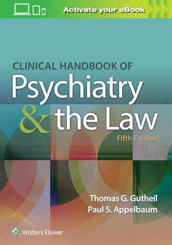 Beispielbild fr Clinical Handbook of Psychiatry and the Law zum Verkauf von Books Unplugged
