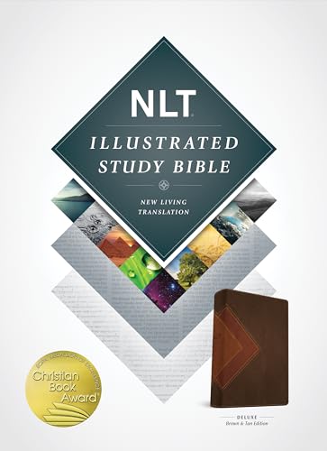 9781496402042: NLT Illustrated Study Bible: New Living Translation, Deluxe, Brown & Tan