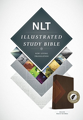 9781496402059: NLT Illustrated Study Bible, TuTone Brown/Tan Indexed: New Living Translation, Tutone Brown & Tan