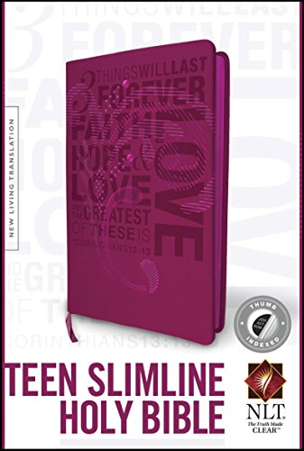 Beispielbild fr Teen Slimline Bible NLT, Index (Red Lett zum Verkauf von Christian Book And Music - Victoria