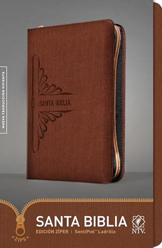 Stock image for Santa Biblia Ntv, Edicion Ziper (Leather) for sale by Grand Eagle Retail