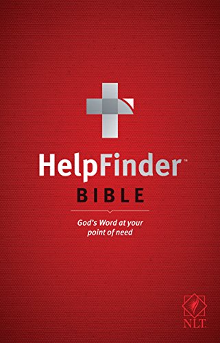 Stock image for Tyndale HelpFinder Bible NLT (Red Letter, Hardcover): God  s Word at Your Point of Need for sale by Byrd Books