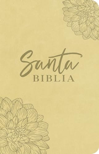 Stock image for Santa Biblia NTV, Edicin gape, Flor (SentiPiel, Beige) for sale by Blackwell's