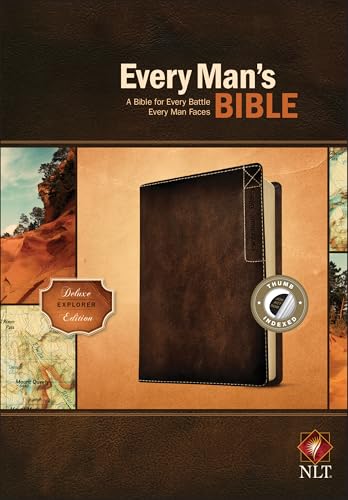 Stock image for NLT Every Mans Bible Deluxe Ex for sale by SecondSale