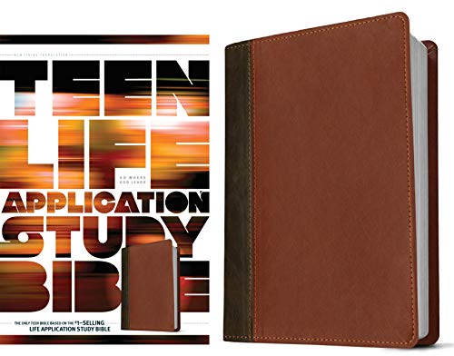 Imagen de archivo de Tyndale NLT Teen Life Application Study Bible (LeatherLike, Brown), NLT Study Bible with Notes and Features, Full Text New Living Translation a la venta por Lakeside Books