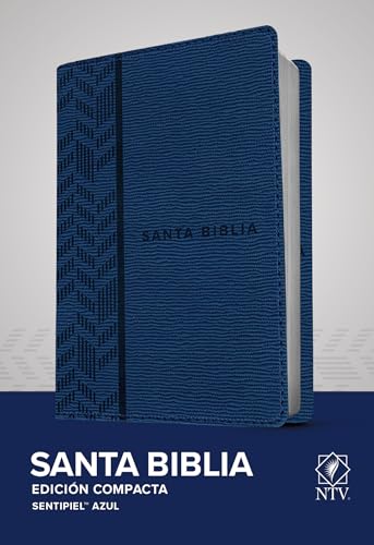 Stock image for Santa Biblia NTV, Edici=n compacta (SentiPiel, Azul) (Spanish Edition) for sale by Lakeside Books