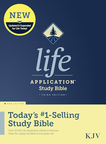 Beispielbild fr KJV Life Application Study Bible, Third Edition (Red Letter, Hardcover) zum Verkauf von Lakeside Books