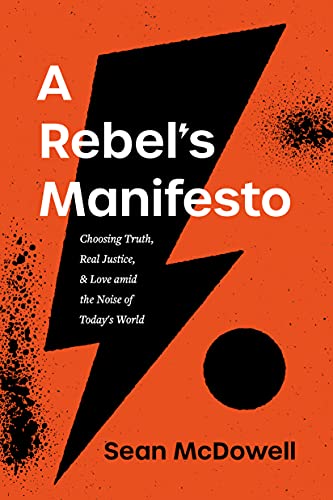 Stock image for A Rebel's Manifesto: Choosing Truth, Real Justice, and Love amid the Noise of Today's World for sale by Half Price Books Inc.
