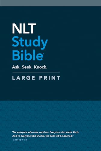Stock image for NLT Study Bible Large Print (Hardcover, Red Letter) for sale by Blackwell's