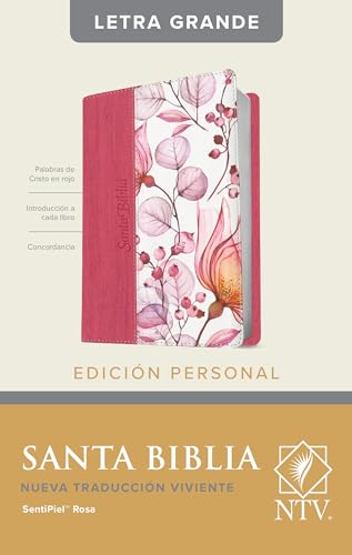 9781496446947: Santa Biblia: Nueva Traduccion Viviente, Rosa, Sentipiel, Edicion Personal