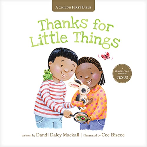 Imagen de archivo de Thanks for Little Things: A Heart-to-Heart Talk with Jesus (A Child's First Bible) a la venta por BooksRun