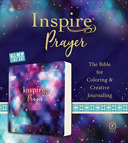 Imagen de archivo de Inspire Prayer Bible: New Living Translation, the Bible for Coloring & Creative Journaling a la venta por Revaluation Books