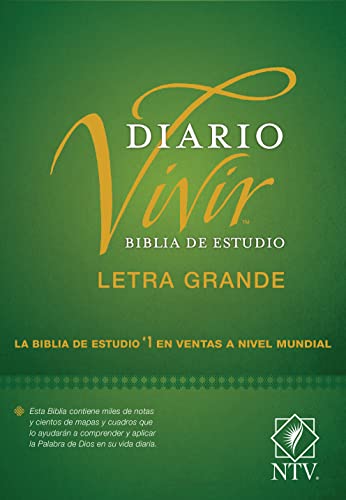 Stock image for Biblia de estudio del diario vivir NTV, letra grande (Spanish Edition) for sale by Lakeside Books