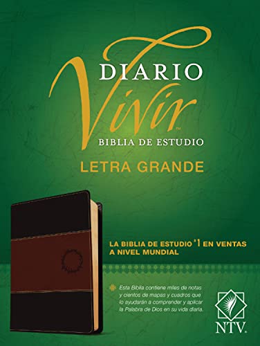 Imagen de archivo de Biblia de estudio del diario vivir NTV, letra grande (Leather) a la venta por Grand Eagle Retail