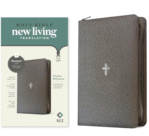 9781496489883: NLT Thinline Reference Zipper Bible, Filament Enabled